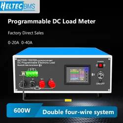 Intelligent programmable DC electronic load meter usb tester voltmeter battery capacity internal resistance detection