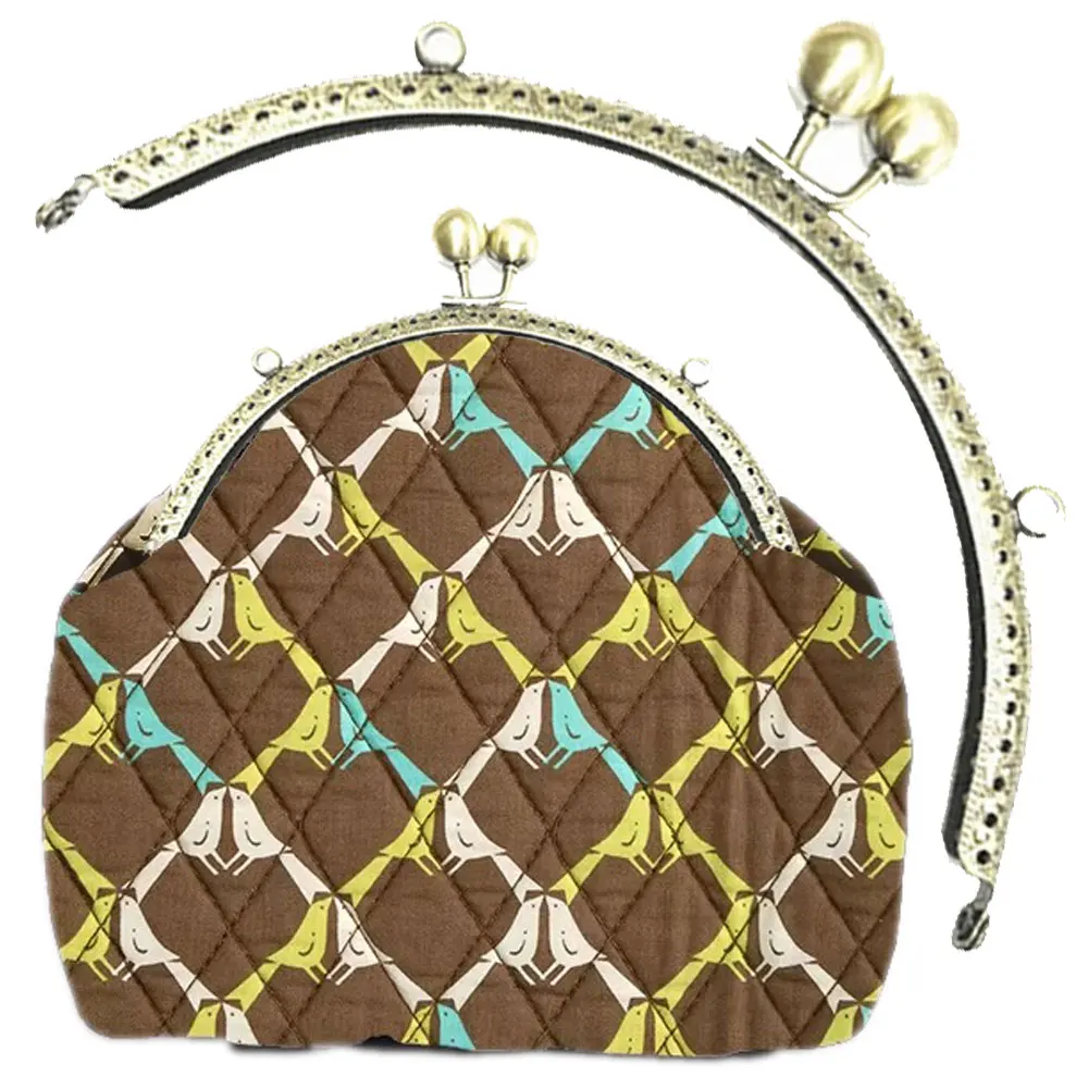 

10 шт. 15,5 см винтажные металлические застежки-фермуары для сумок, фурнитура для клатчей, большие шарообразные ручки для женских сумок ручной работы, детали для DIY