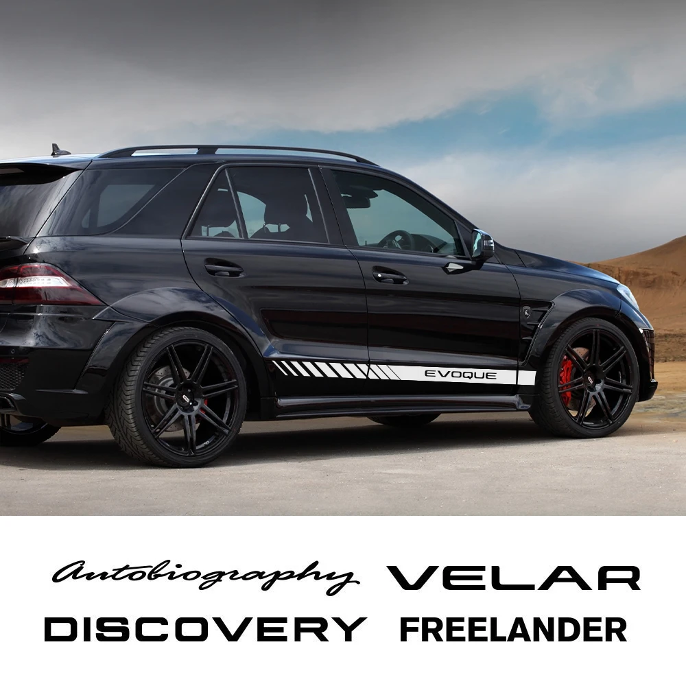 Car Sticker For Land Rover Evoque Discovery Freelander Autogiography Velar SVR Auto Stripes Vinyl Tuning Decor Decal Accessories