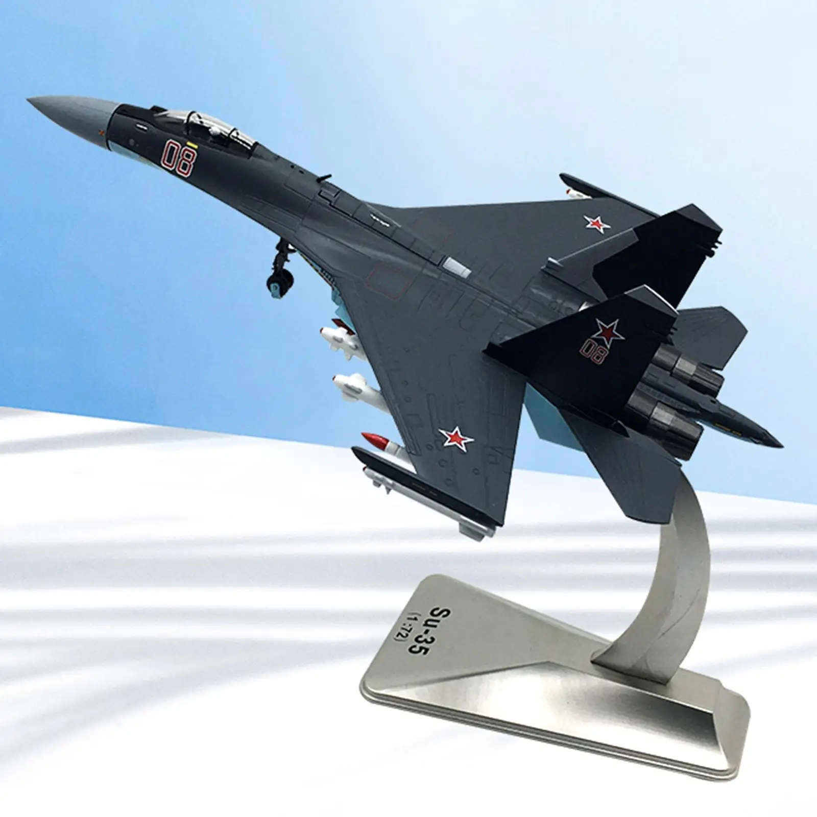 1:72 Display Model s Decor Toy SU-35 n Naval Fighter Adults Kids