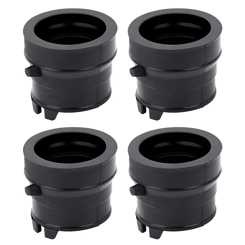 4Pcs Motorcycle Carburetor Pad Plastic Intake Outlet Manifold Interface For HONDA CBR250 CB400 MC14 MC17 MC19 MC22 CB400SF