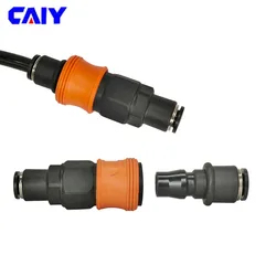 C Type Quick Connector Plastic Steel Pneumatic High Pressure Coupling 6mm 8mm 10mm 12mm PU Tube Air Pipe Gas Pump Compressor