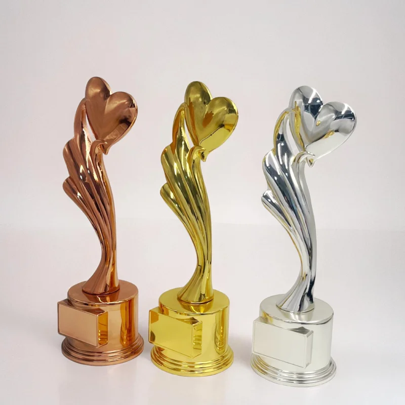 

Crown Heart Pegasus Trophy Company School Dance Sports Meeting Annual Award Medal High-Grade Metal Award