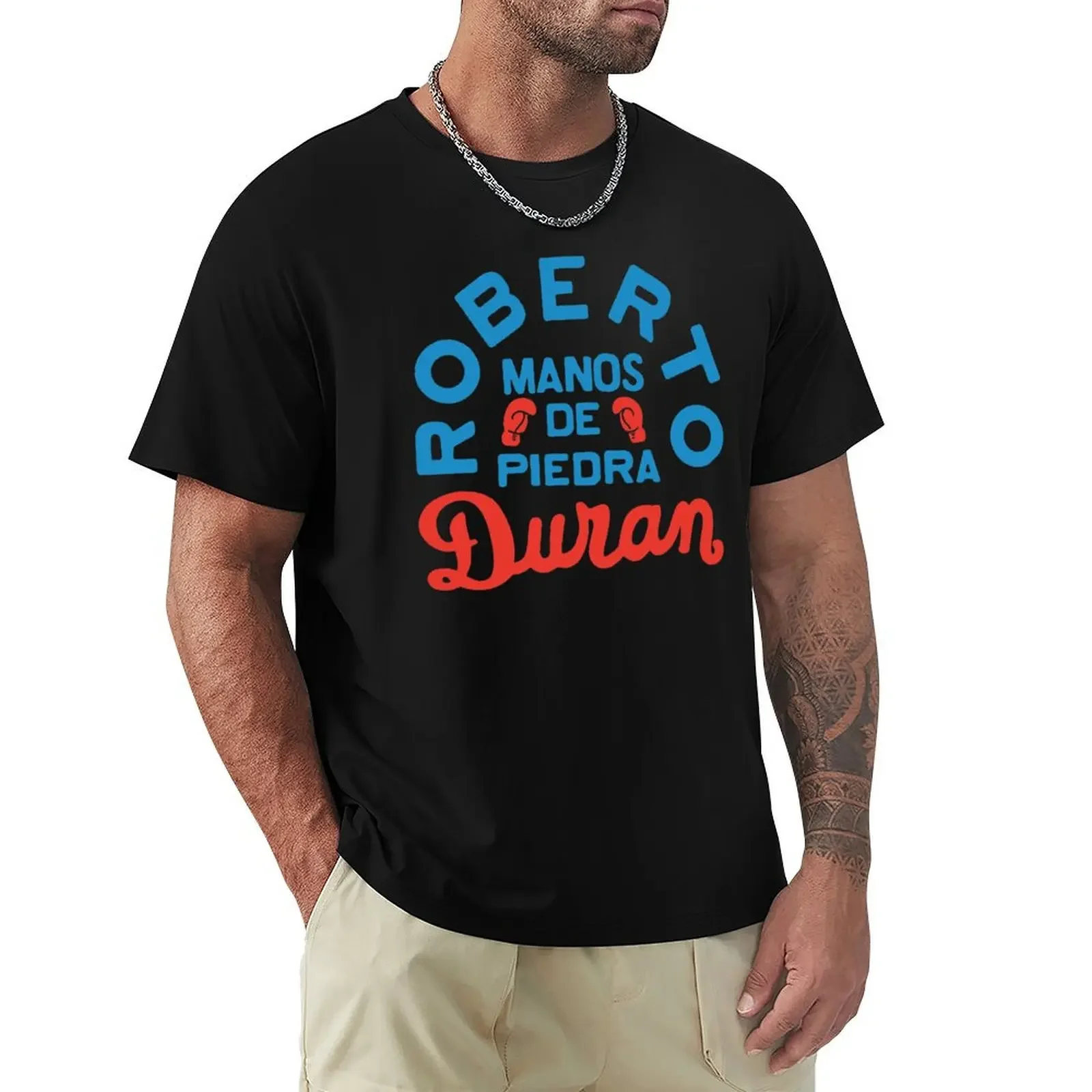 Roberto Manos De Piedra Duran T-Shirt cute clothes heavyweights sweat man clothes men workout shirt