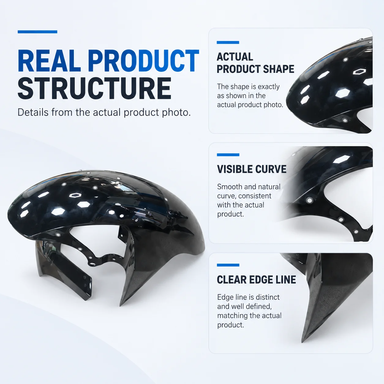 Front Fender Mudguard Carbon Fiber Front Wheel Cover Fairing for Yamaha R9 YZF-R9 2026 Motorcycle Accessories Moto Parts