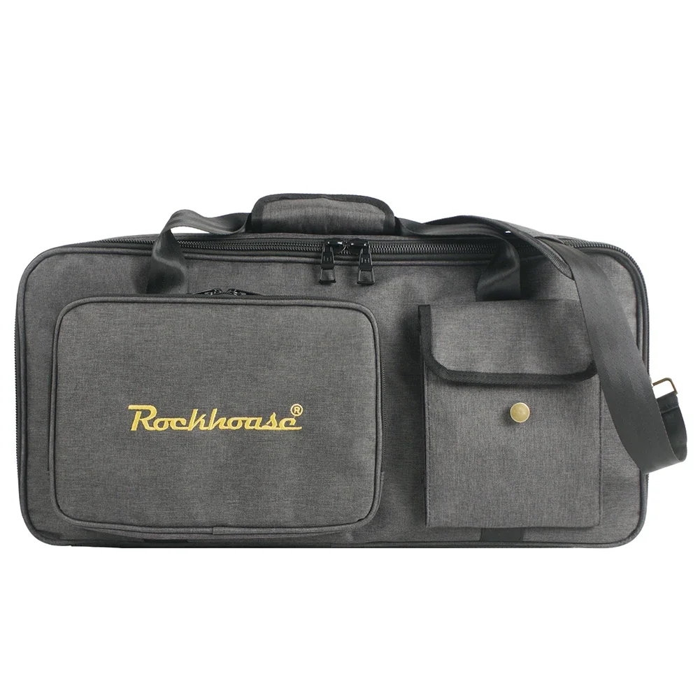 

For Guitar Players Compact Pedal Bag Guitar Pedalboard Bag Storage Bag Abrasion Resistant High Toughness Oxford Cloth