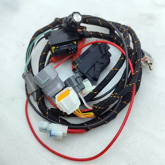 Construction Machinery Parts 4HK1Engine Wiring Harness 8980028977 8-98002897-7 Engine Cable For ZX200-3