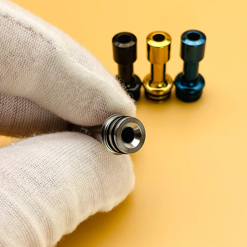 Embout goutte à goutte DSX Diplomat Roosevelt 510, matériau en acier inoxydable, embout poli miroir pour Dotaio RTA, accessoires de vapotage précieux