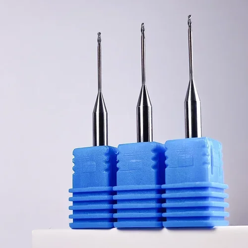 Imagen 2 del producto Fresas dentales Roland DWX 52D para Zirconia D4 vástago DC diamante revestimiento diámetro 2,0/1,0/0,6mm taladro