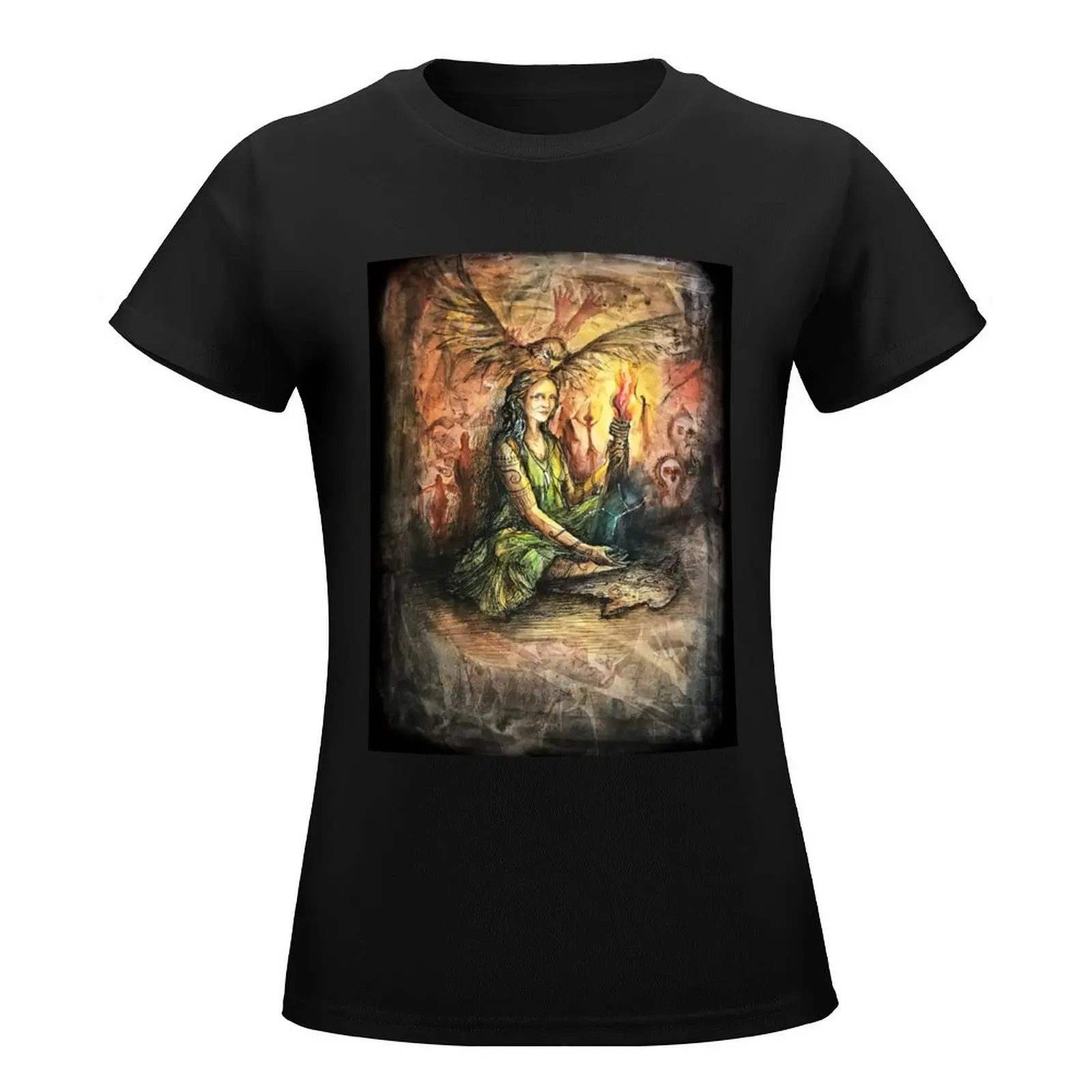 The Hermit T-Shirt aesthetic clothes lady clothes animal print shirt for girls graphics rock and roll t shirts for Women