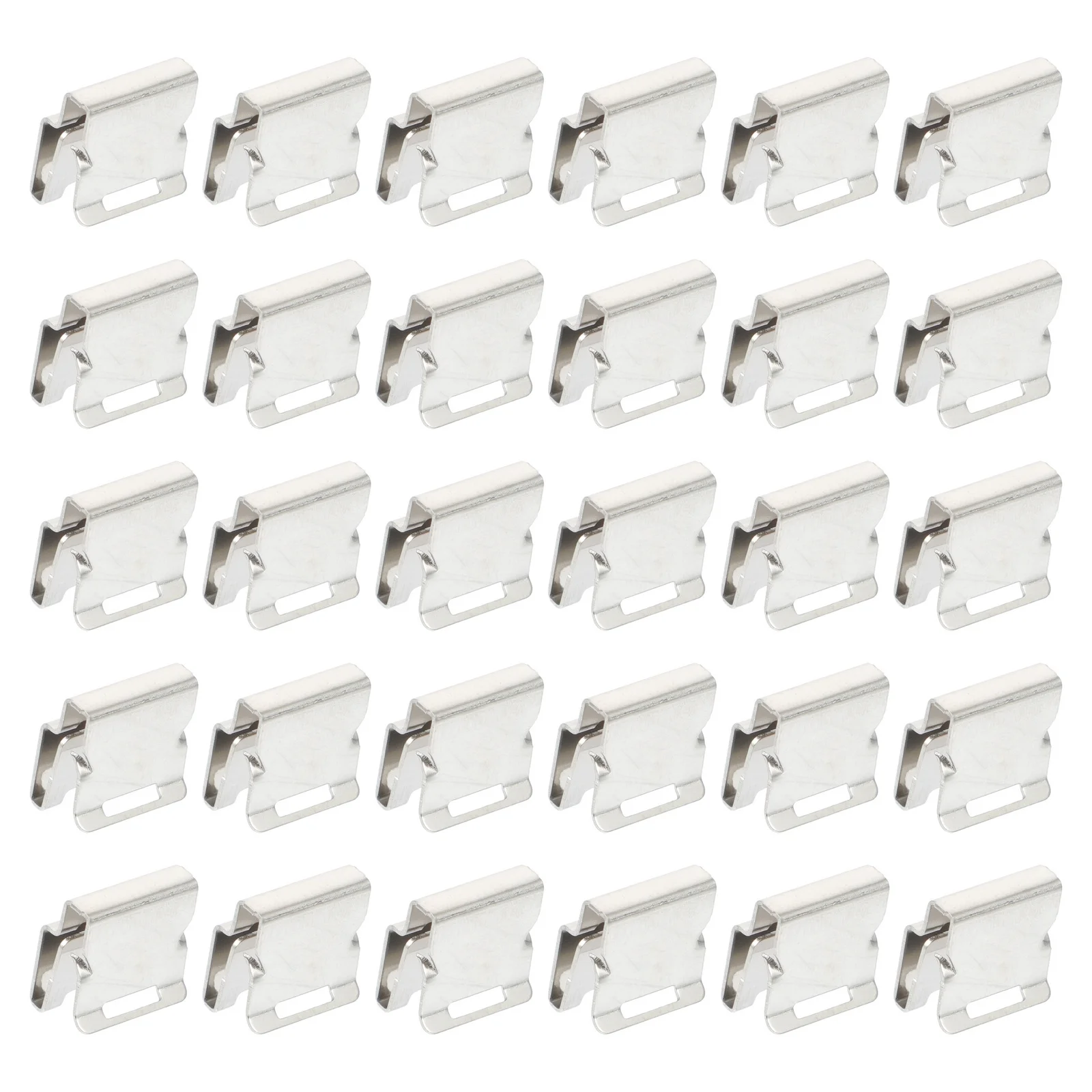 

30Pcs Solar Cable Wire Clamps Stainless Steel High Strength Corrosion Resistant for Module Wiring Fast Tool Free Installation