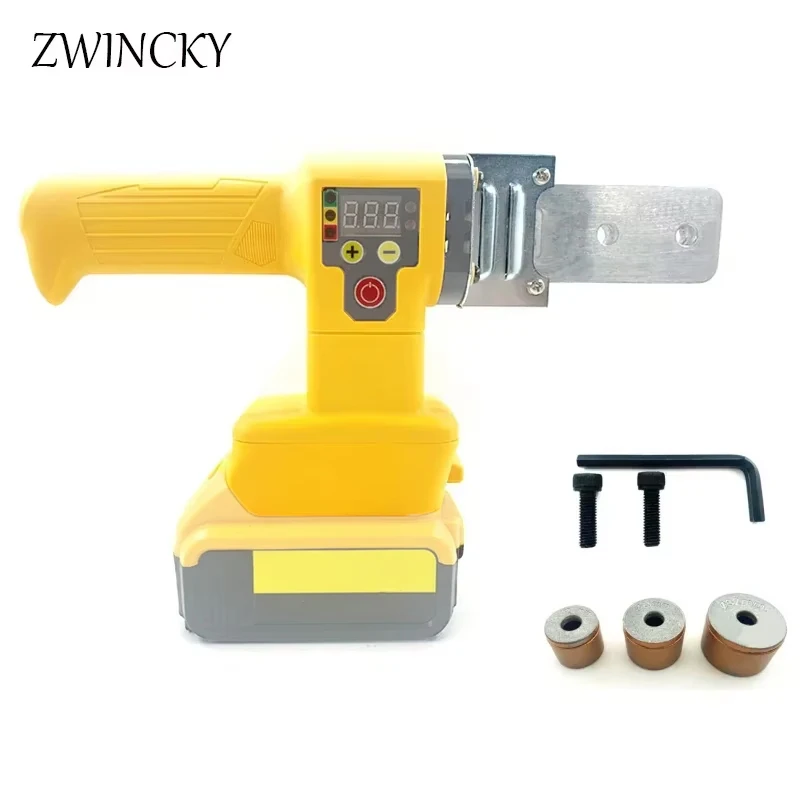 Pipe Welding Machine For Dewalt 20V Battery Soldering Iron Plastic Welding PP/PPR/PB/PE Tube Heating Hot Melt Tool 32/25/20