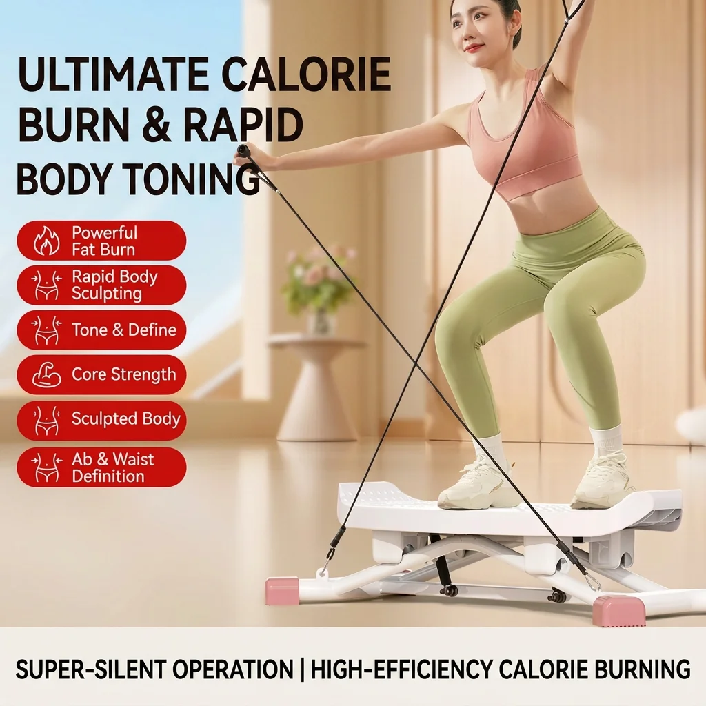 Home Aerobic Sports Skiding Machine Left And Right Slope Sliding Core Exercise Fitness Equipment