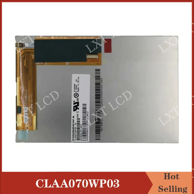 Orginal 7 inch CLAA070WP03 31 pins LCD Display Screen 1280*800 For WEXLER.TAB 7t LCD Display Screen Parts Replacement