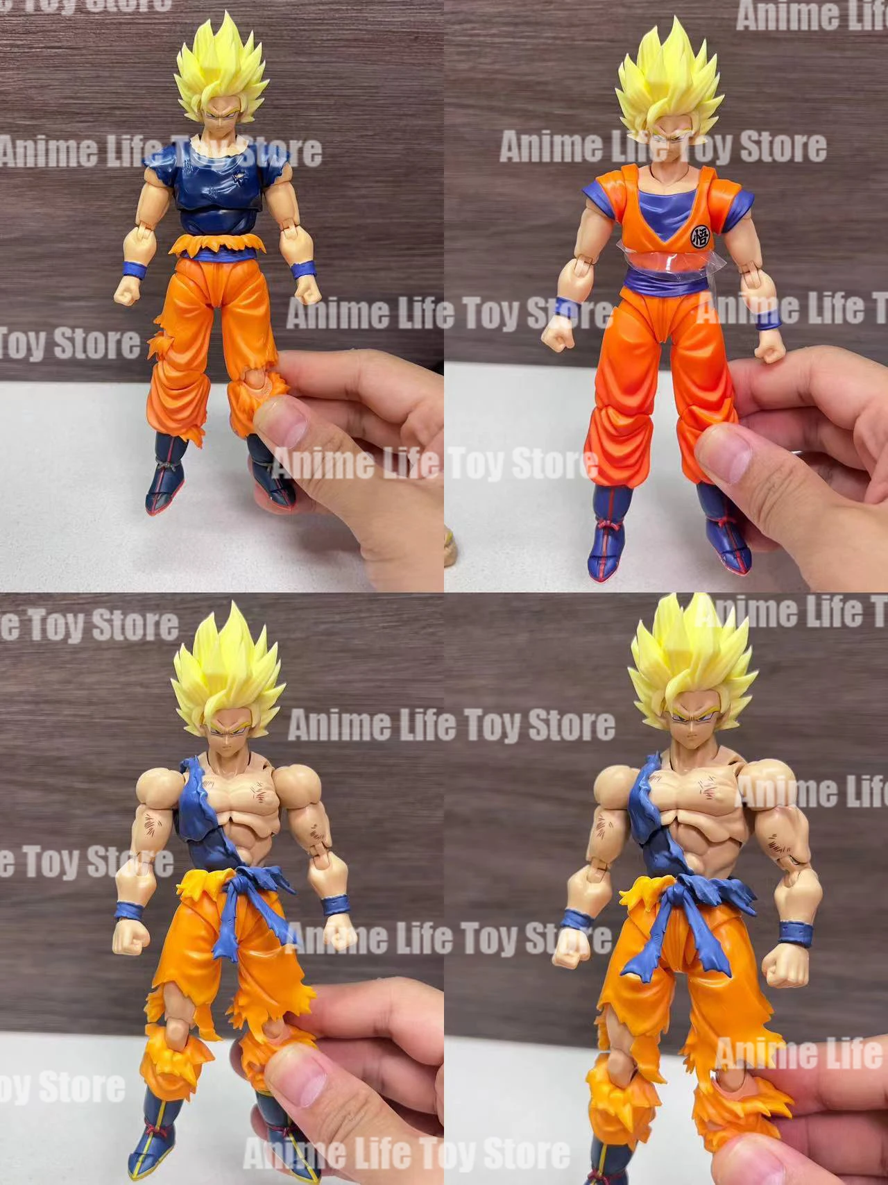 Dragon Ball Heads Accessories Ssj2 Demoniacal Fit 2.0/3.0 Figure Body Headsculpt Accessories Kit Anime Action Figure Model Toys