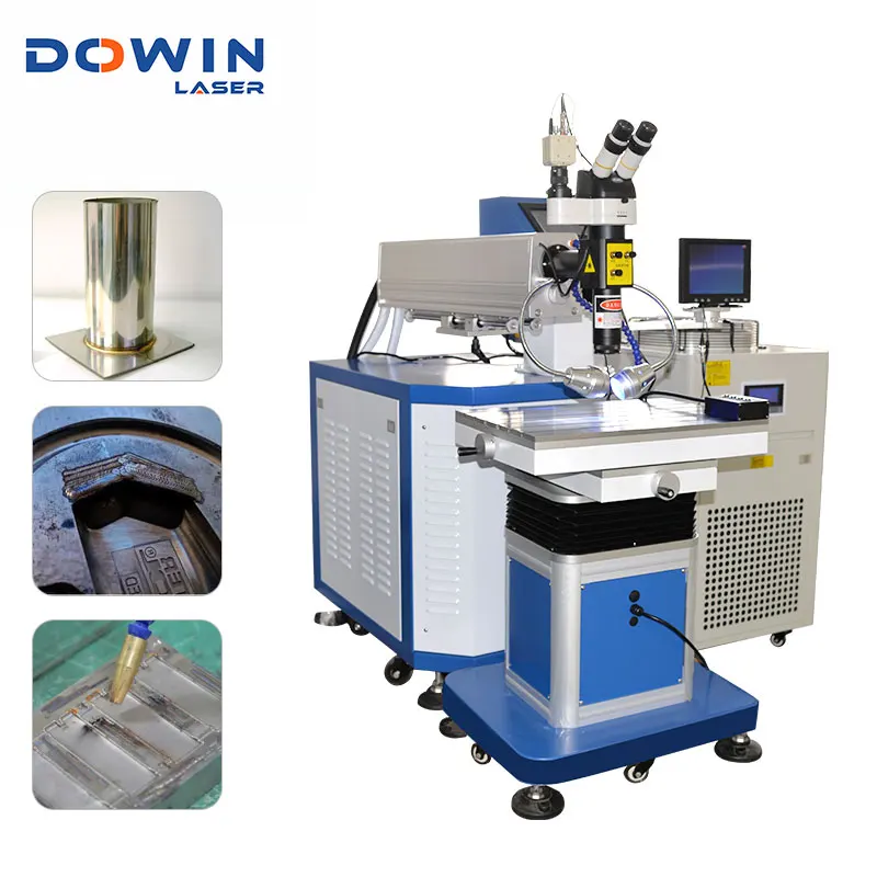 Dowin 200W/300W/400W Stainless Steel and Metal Copper Laser Welder Mold Repair Equipment for Manufacturing Plant on Sale