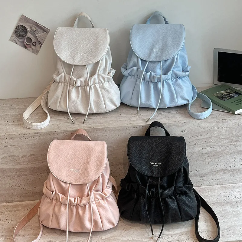 2026-new-casual-large-capacity-water-bucket-schoolbag-for-girls-ins-fashion-tote-shoulder-bag-versatile-commute-travel-backpack