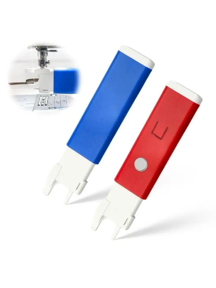 

E8BD 2Pcs Sewing Machine Needle Inserter MagneticThreader Sewing Machine Threading Tool Automatic and Quick Threading Tool