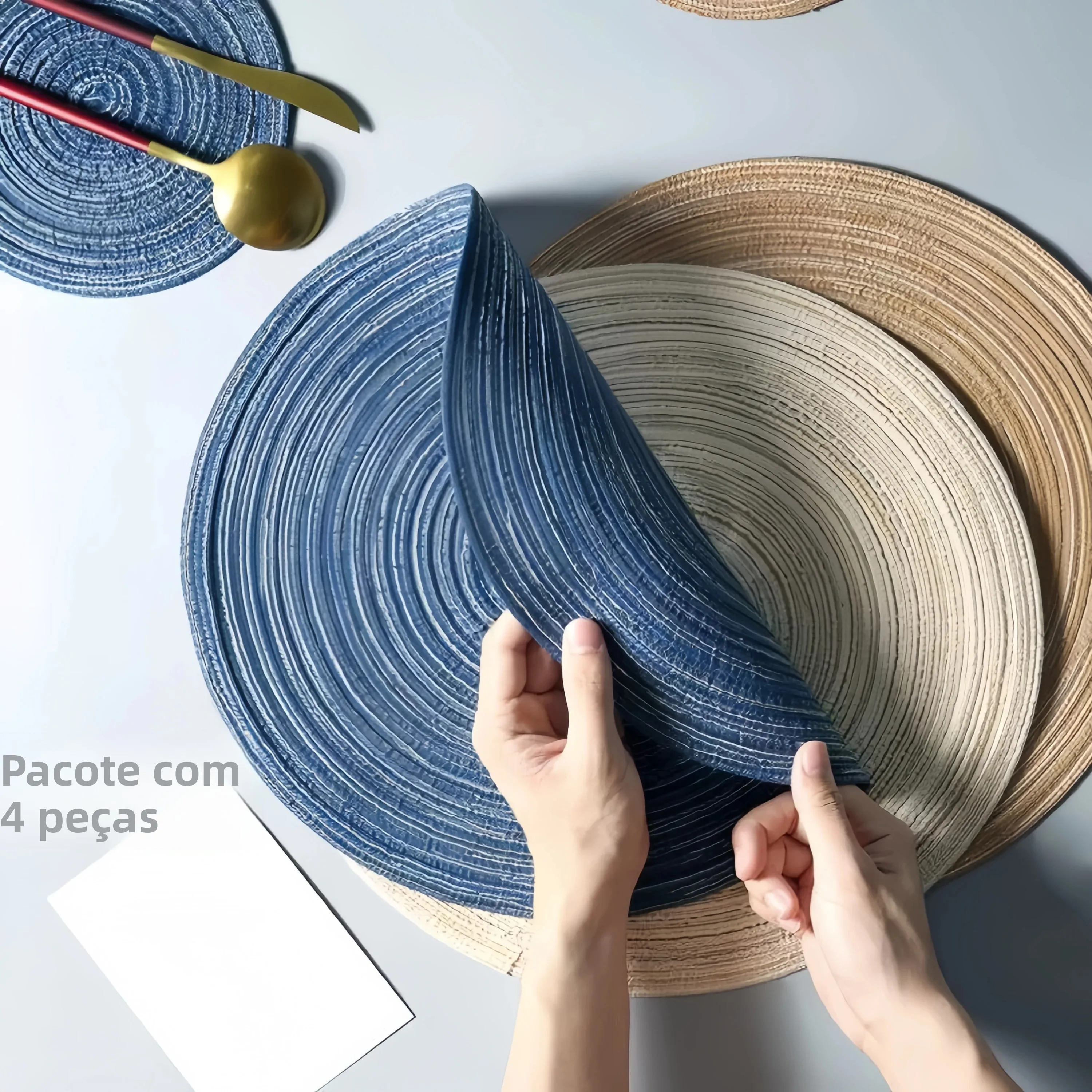 nordic-style-handwoven-dining-mat-heat-resistant-coaster-ins-wind-western-tea-pot-pad-home-anti-scalding-dish-plate-bowl-mat