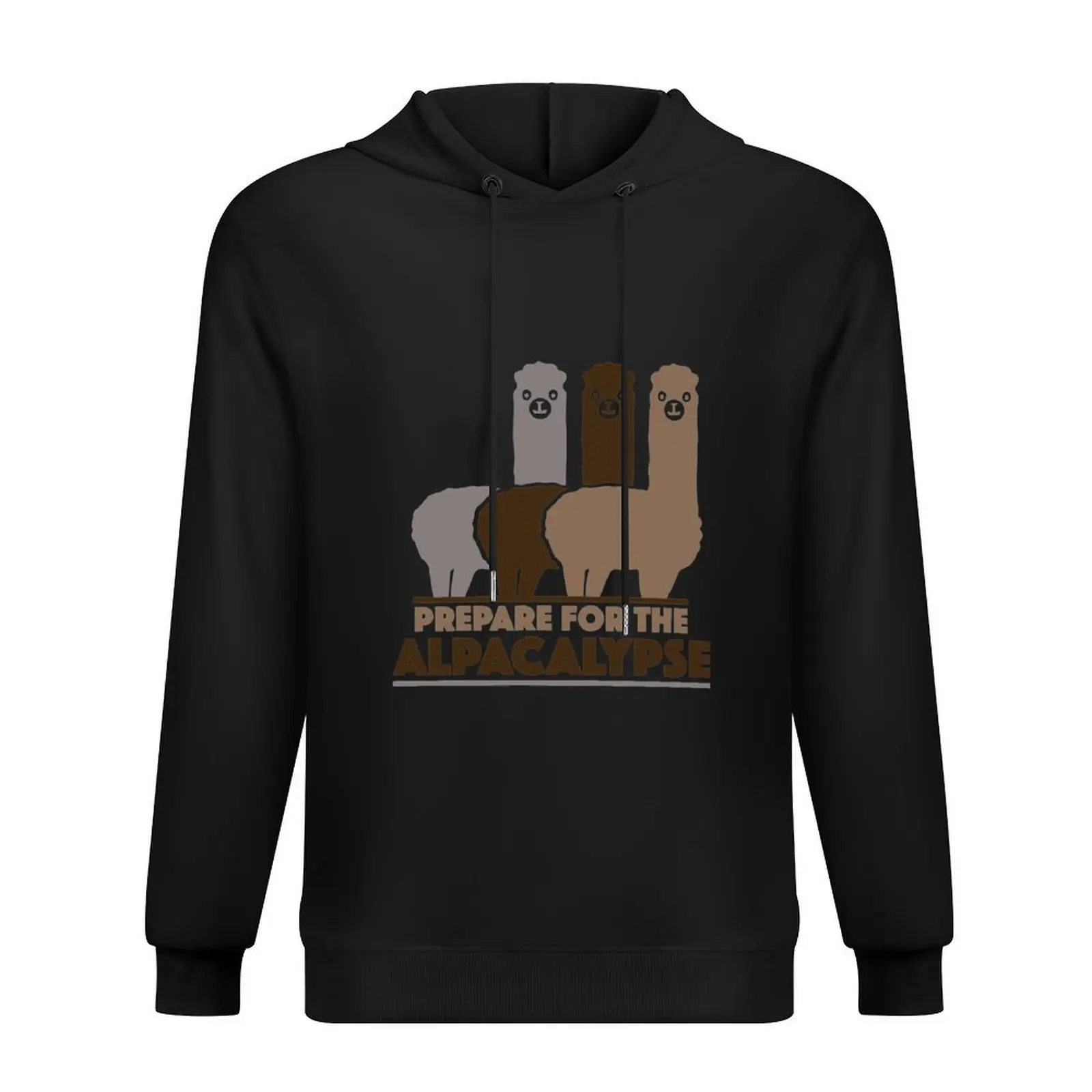 

Prepare For He Alpacalypse Hoodie men clothes korean clothes men's clothes mens designer new hooded tee