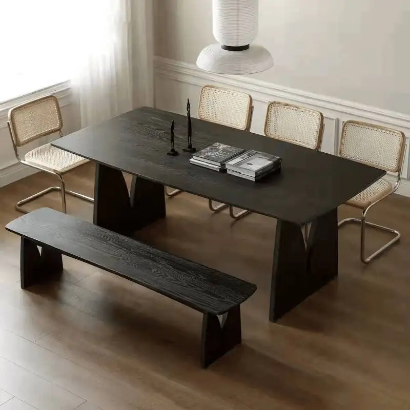 Mahjong Party Table Wooden Designer European Rectangular Nordic Table Dining Restaurant Salon Muebles Living Room Furniture