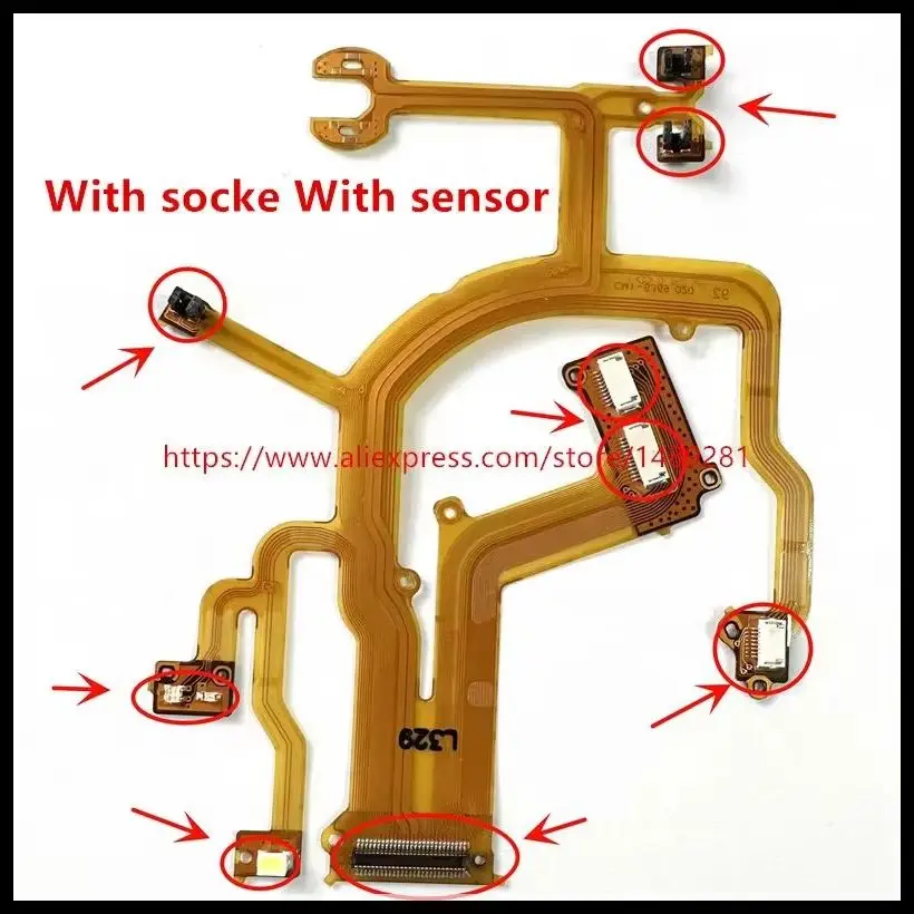 

NEW Lens Back Main Flex Cable For CANON Powershot G10 G11 G12 Digital Camera Repair Part