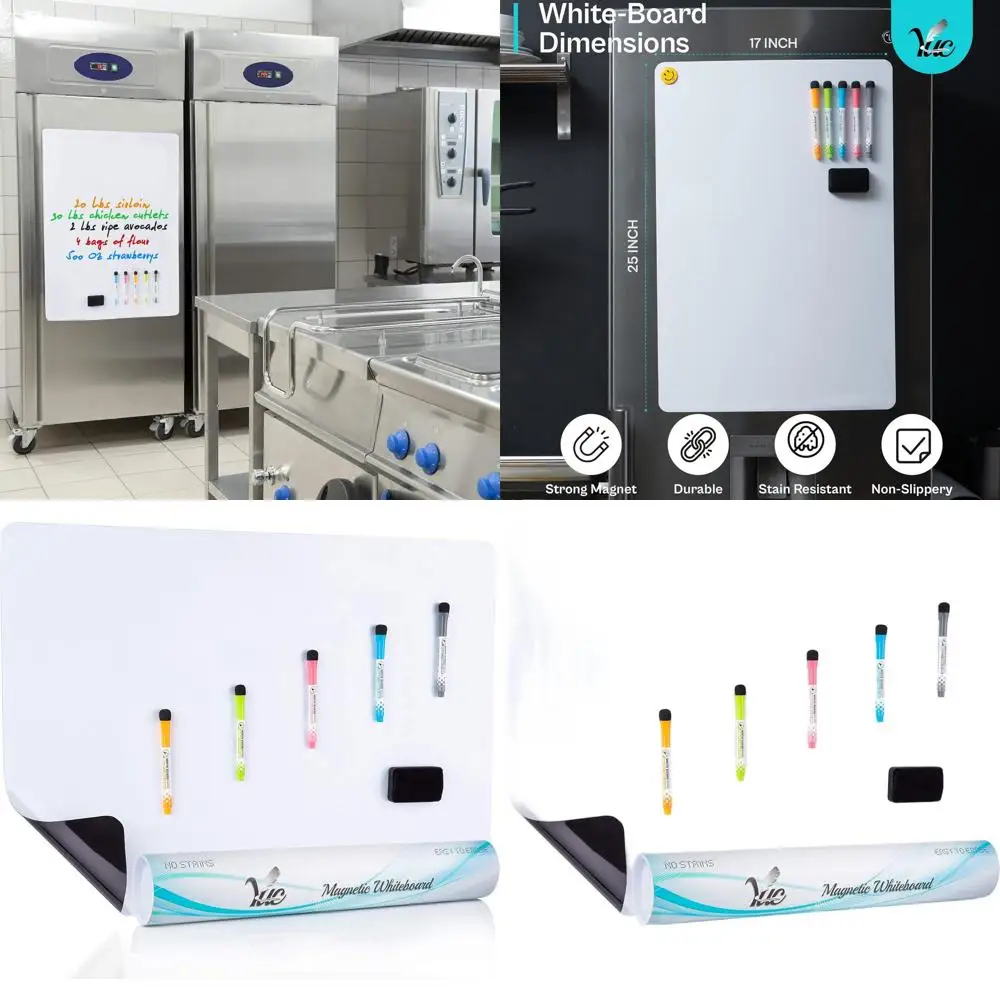 21x29 Inch Large Dry Erase Whiteboard for Refrigerator Use