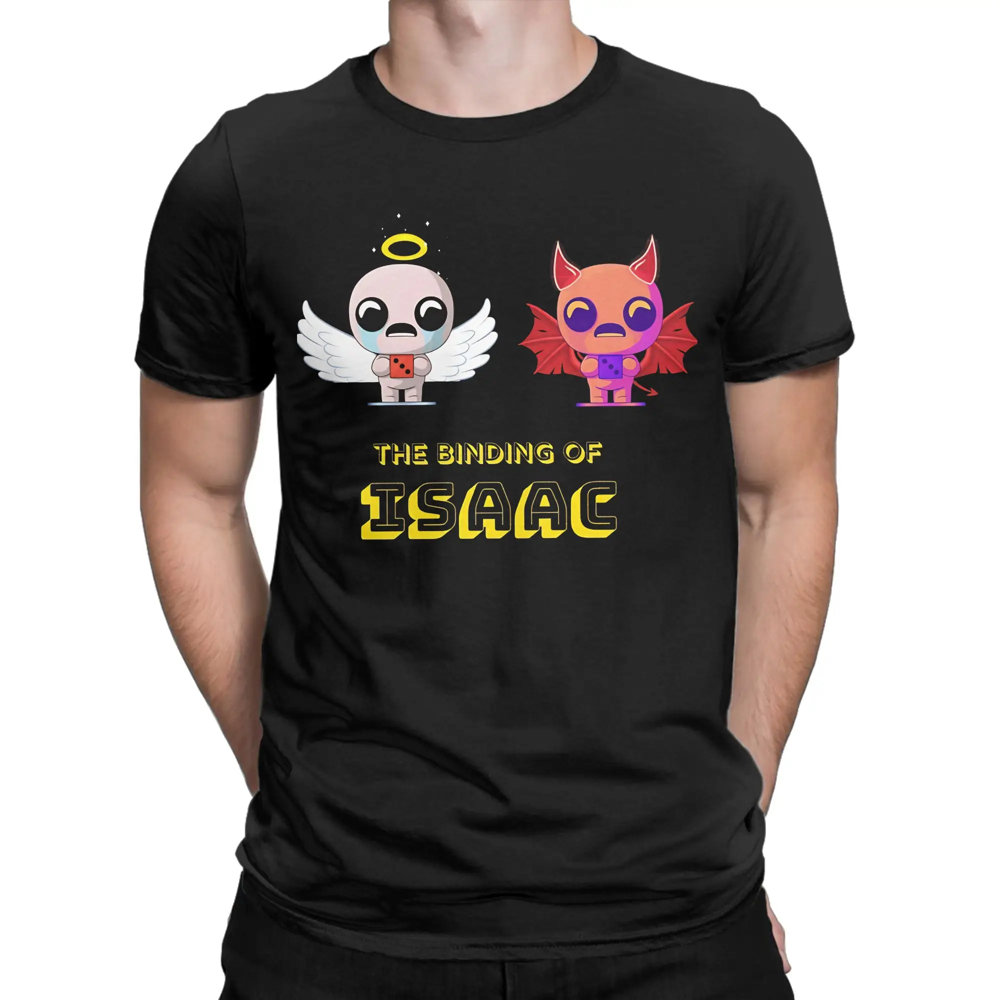 The Binding of Isaac Funny Graphic 100% Cotton T-Shirt The Binding Of Isaac Rebirth Tops Tees For Men