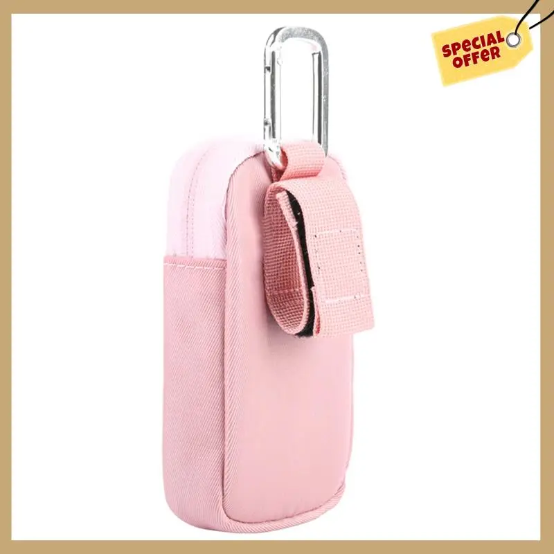 Stabilna przenośna torba do przechowywania MP3/MP4 z klamrą, pyłoszczelna, z wygodnym przezroczystym okienkiem do bezpośredniego obsługi