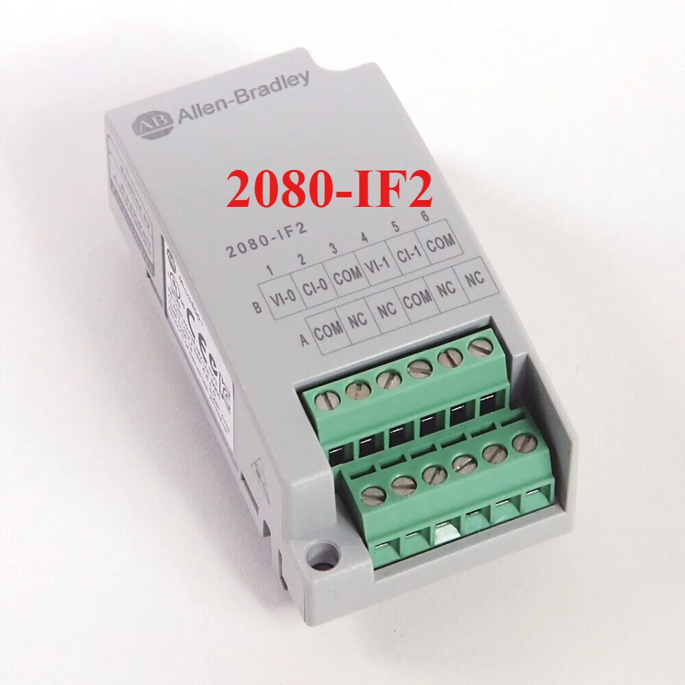 

New AB 2080-IF2 Micro800 2 Point Analog Input Plug-In 2080IF2
