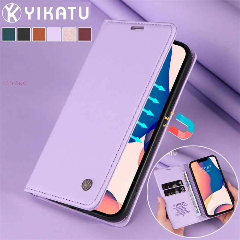 Flip Case For Huawei P8 P9 Lite 2017 P10 P20 P30 Pro P Smart 2019 Y5 Y6 2018 Y7 2019 Magnetic Leather Wallet Satnd Phone Cover