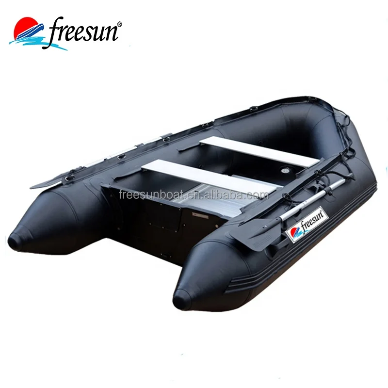 FREESUN FREESUN High Quality Best Inflatable Rafts Inflatable Boat For Sale With Engine China Aluminum Floor PVC Drifting