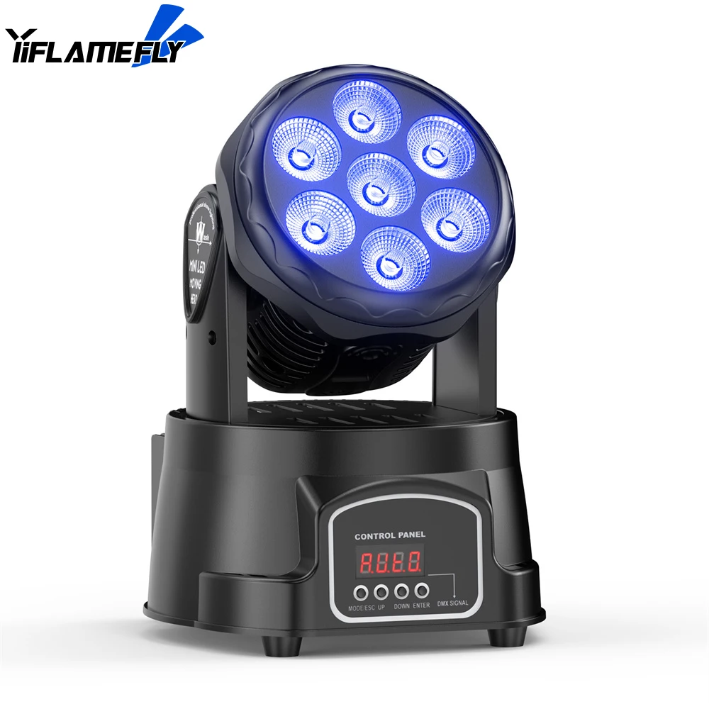 Lampu sorot bergerak 150W DMX512 9/14CH saluran cocok untuk bar, pesta ulang tahun klub KTV dan tempat hiburan lain