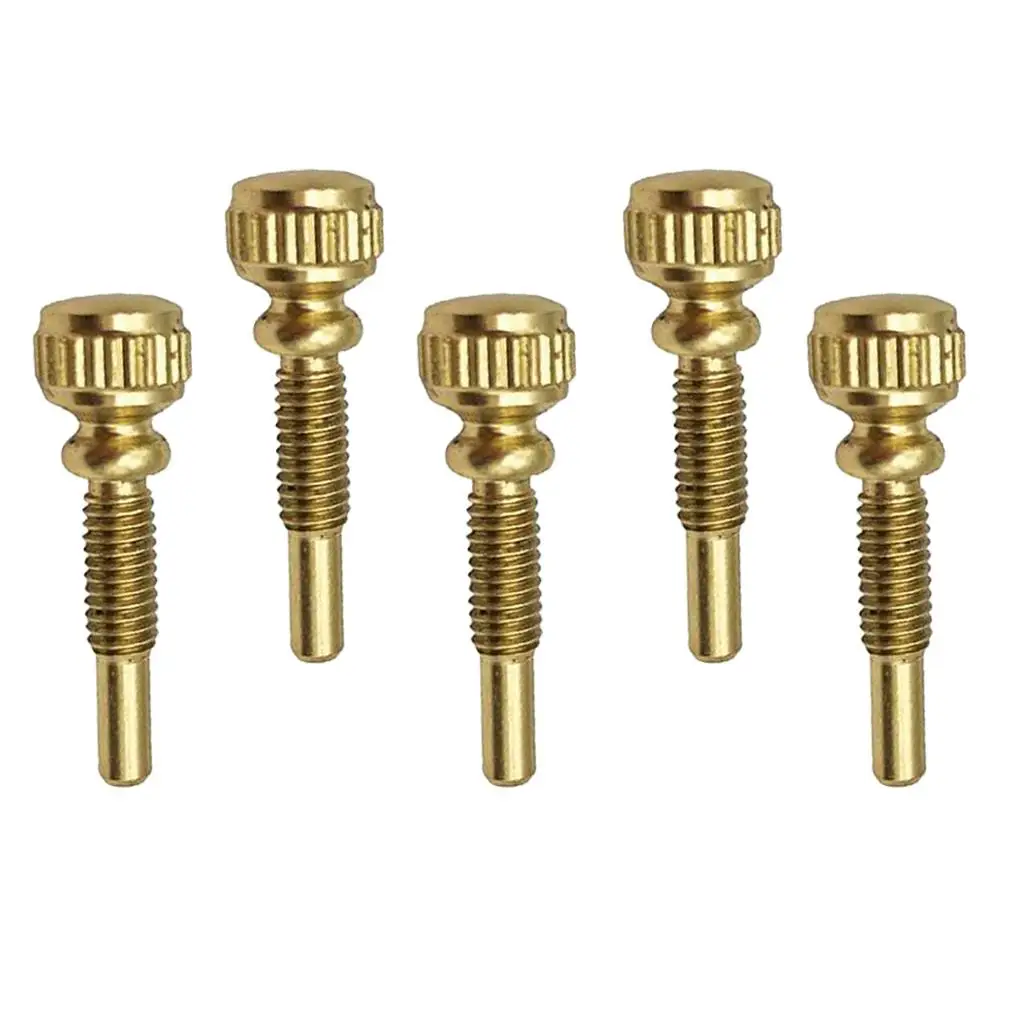 Trumpet Positioning Screws Replacement Set Brass Repair Tools Universal Parts for B Flat Trumpet Musical Instrument Upkeep