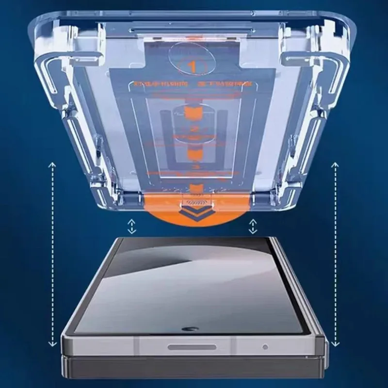 3 قطعة واقي شاشة الخصوصية لهاتف سامسونج جالاكسي Z Fold 7 سهل التركيب مضاد للتجسس من الزجاج المقسى لهاتف سامسونج Z Fold6 5 4 خاص