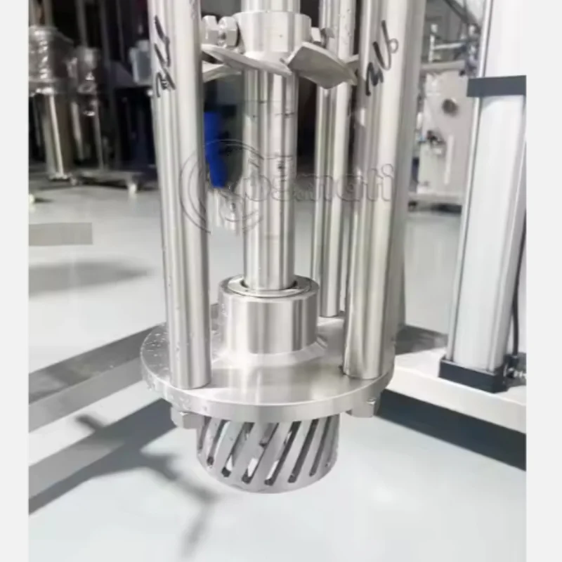 

High Shear Mixer Cosmetic Paste Conditioner Emulsifier Homogenizer for Batch Alginate Emulsion Stirrer