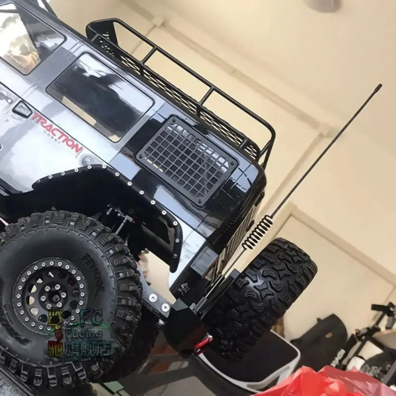 Antena metalowa symulowana mini do samochodu RC Crawler 1 szt. do 1/10 Traxxas TRX4 Defender TRX6 AXIAL SCX10 II 90046 RC4WD D90 Części DIY