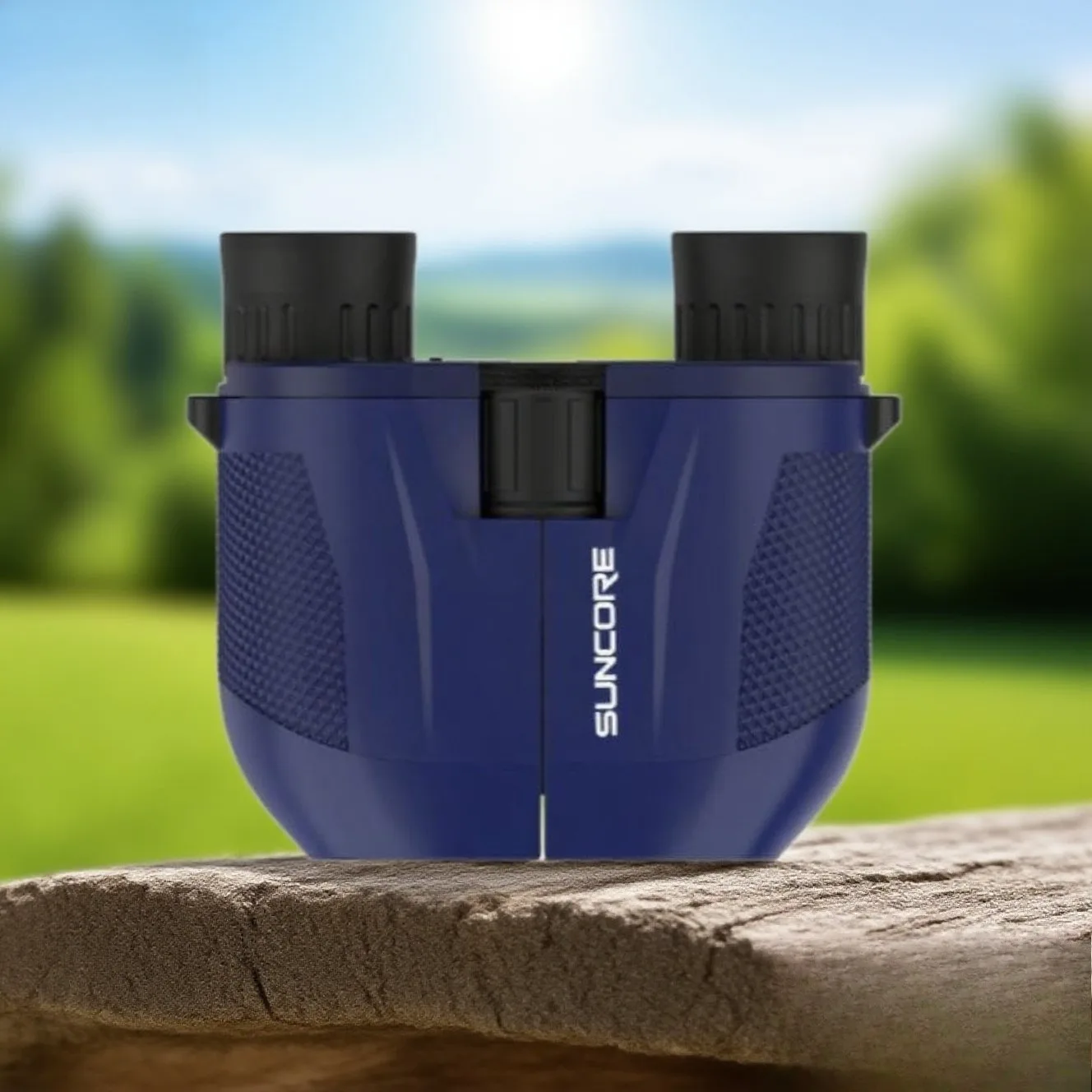 

SUNCORE Professional grade 10x25 binoculars for adult high-definition portable bird watching - FMC coated
