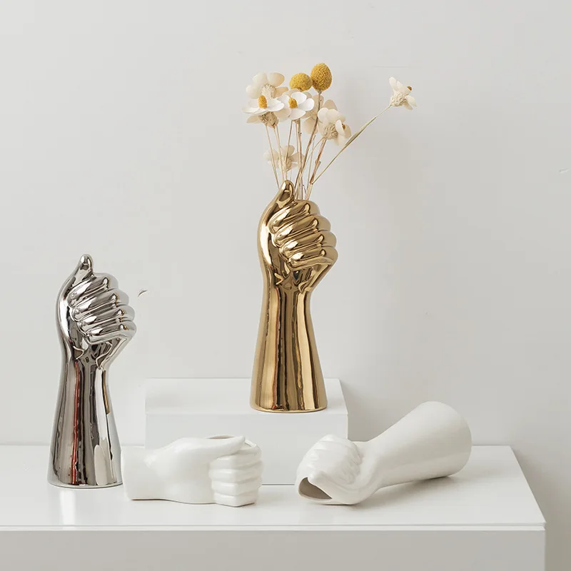 

Центральные элементы для цветов, современная декоративная ваза, белые керамические вазы, вазы для цветов с бутонами, домашний декор, милая маленькая ручная ваза