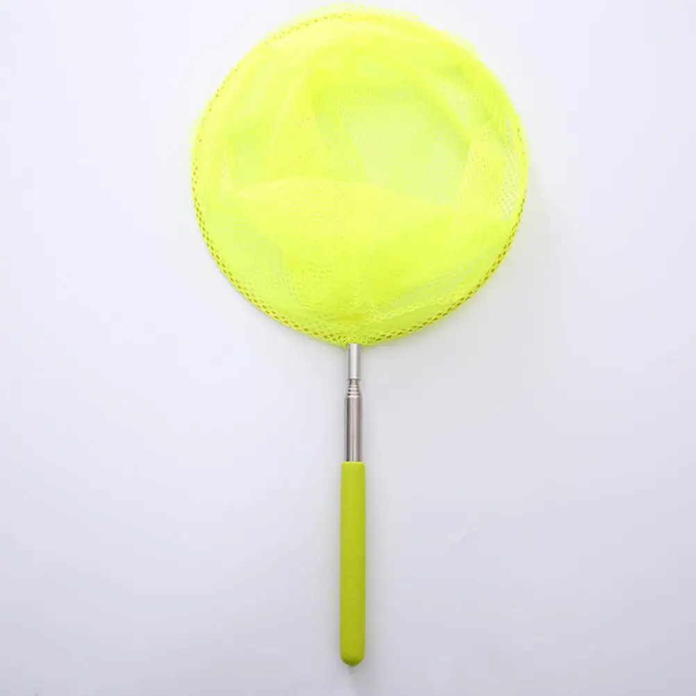 Telescopic Nets เด็กตกปลา Retractable Handle แมลงจับสุทธิขนาดใหญ่การสํารวจทางชีวภาพ