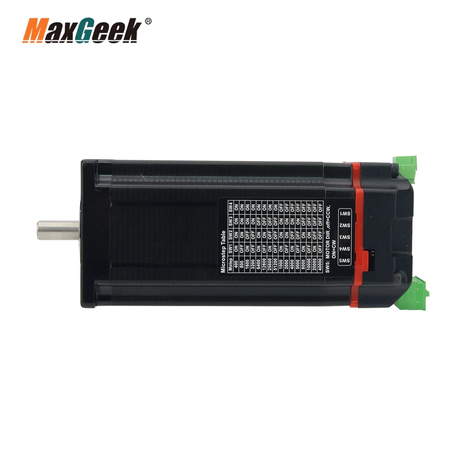 Maxgeek 57-102 / 112 Integrated Nema 23 Closed Loop Stepper Motor Stepping Motor and Driver in One for CNC Machine