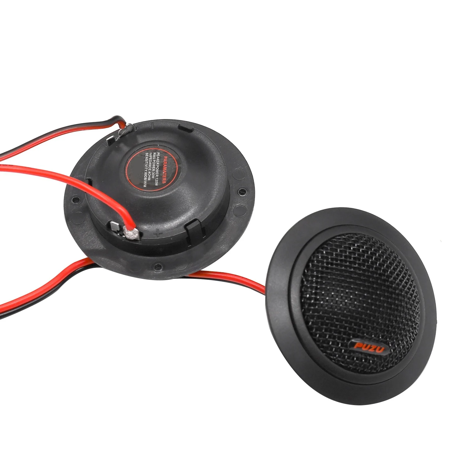 PUZU-altavoces de Audio para coche, sistema de actualización de sonido triple de alta sensibilidad, potencia de salida de 80W, ASV, cúpula de seda, 25mm, PZ-G20