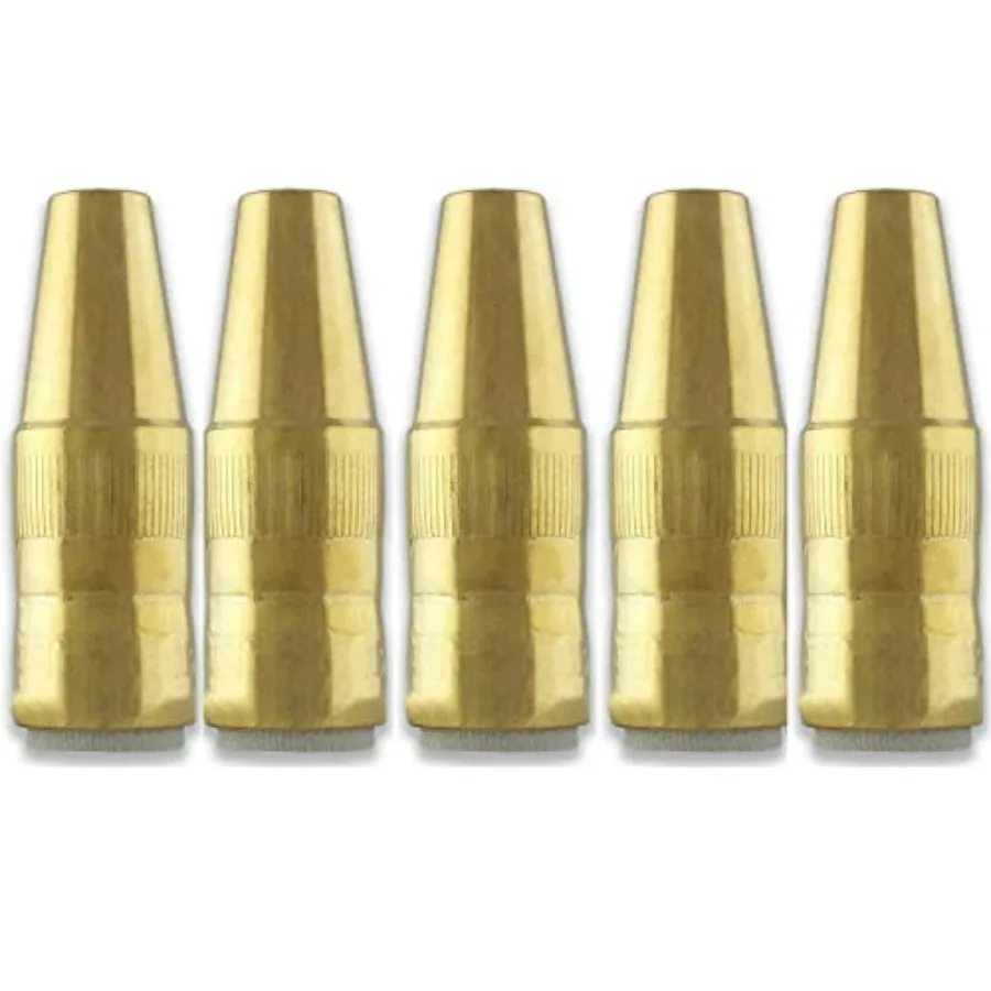 

5-PK NST-3818B Nozzle Centerfire Slim 3/8" 1/8" Recess Brass For Bernard Q-Gun