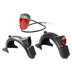 Electric Scooter Rear Fender Water Baffle Guard Rear Taillight Wheel Mudguard Compatible For Ninebot MAX G30 And MAX G30D