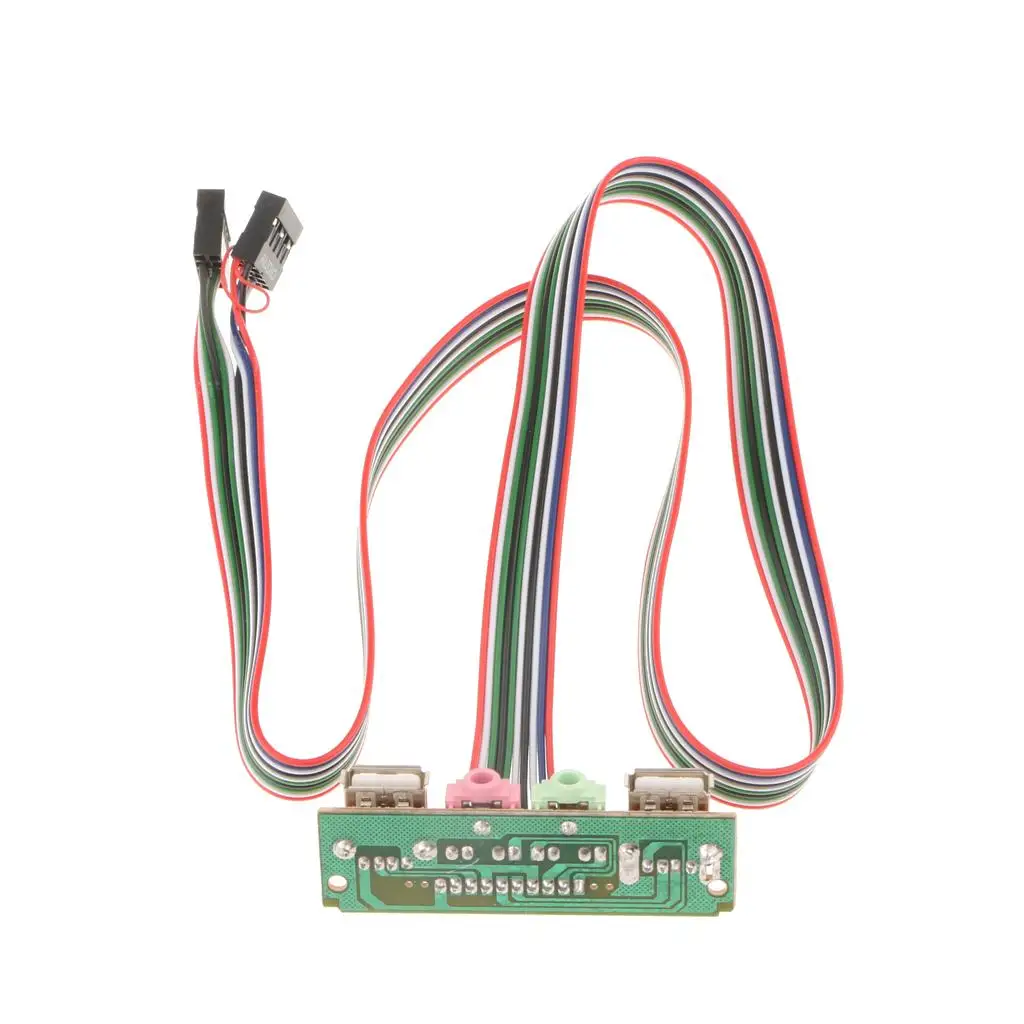 

DIY Dual USB 2.0 Port Audio for Computer Case Cable 6.8CM