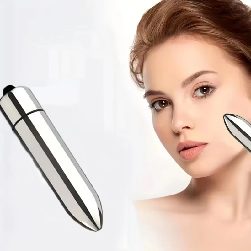 1pc Mini Vibrating Massager Facial And Eye Massage Treatment Promotes Lotion Absorption Portable For Home And Travel Beauty Tool view 3