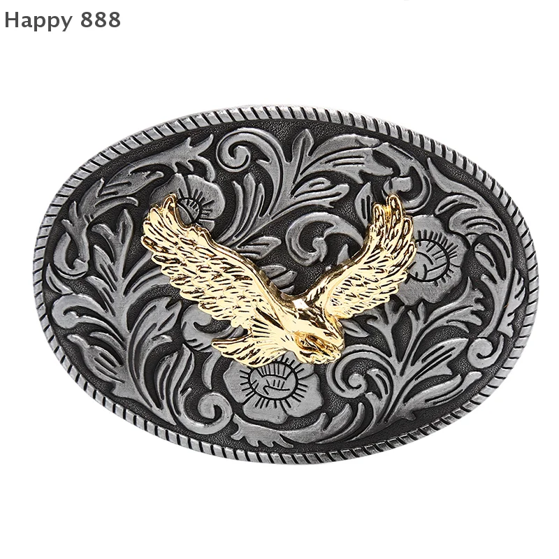 Vintage-Style Metal Alloy Belt Buckle – Unisex Western Design For Men And Women