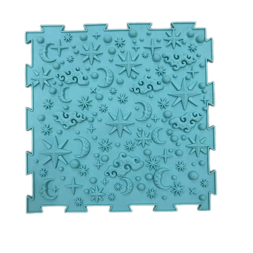 لعبة ألغاز TPE ثلاثية الأبعاد ناعمة متعددة الوظائف للأطفال والأطفال الصغار وسادة تدريب التكامل الحسي