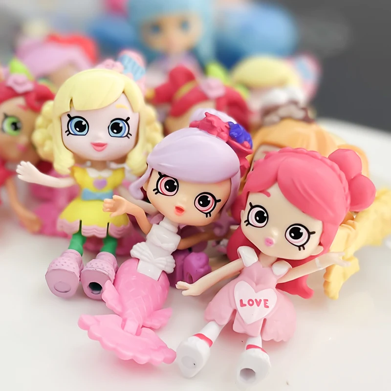 Lps Dogs 1PC Princess Shop Girl Happy Place Doll Shopping Anime Action Figures Toys Limited Collection Model  Girls Y23060708