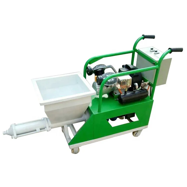 High efficiency cement plaster sand mortar spraying machine